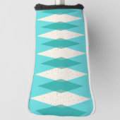 Midden-eeuwse moderne Argyle Putter-Hoesje Golfheadcover (Draai 90)