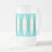 Midden-eeuwse moderne Argyle vooringenomen Mok (Voorkant rechts)