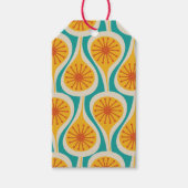 Midden-eeuwse moderne atoomdruppels Retropatropatr Cadeaulabel (Voorkant)