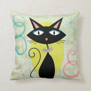 Midden-eeuwse moderne atoomkookt kussen