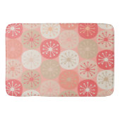 Midden-eeuwse moderne atoompatronen Retropatroon v Badmat (Voorkant)