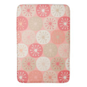 Midden-eeuwse moderne atoompatronen Retropatroon v Badmat (Voorkant Verticaal)