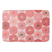 Midden-eeuwse moderne atoompatronen Retropatroon v Badmat (Voorkant)