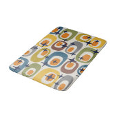 Midden-eeuwse moderne atoompatroon badmat (Gekanteld)