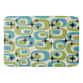 Midden-eeuwse moderne atoompatroon badmat (Voorkant)