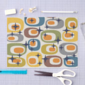 Midden-eeuwse moderne atoompatroon tissuepapier (Craft)