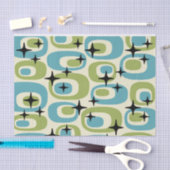 Midden-eeuwse moderne atoompatroon tissuepapier (Craft)