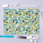 Midden-eeuwse moderne atoompatroon tissuepapier (Craft)