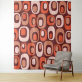 Midden-eeuwse moderne atoompatroon wandkleed (In situ)