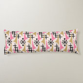 Midden-eeuwse moderne atoomtijdperk lichaamskussen (Achterkant)