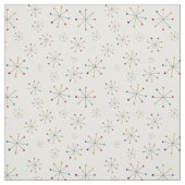 Midden-eeuwse moderne atoomtijdperk, roompatroon stof (Swatch)