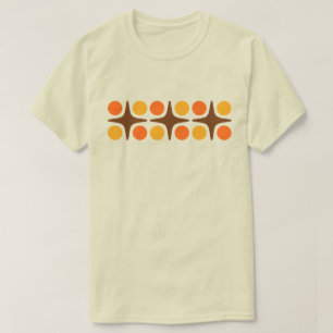 Midden-eeuwse moderne atoomtijdperk t-shirt