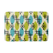 Midden-eeuwse moderne atoomvalpatronen badmat (Voorkant)