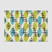 Midden-eeuwse moderne atoomvalpatronen tissuepapier (Voorkant)