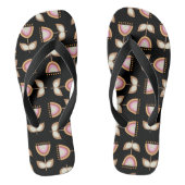 Midden-eeuwse moderne bloem teenslippers (Voetbed)