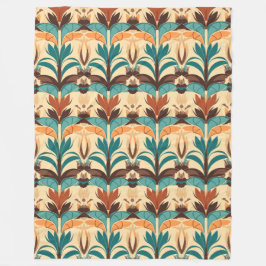 Midden-eeuwse moderne Boho Fleece Deken