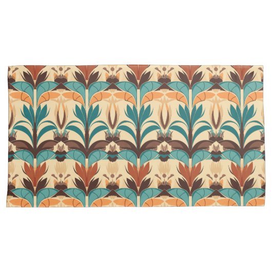 Midden-eeuwse moderne Boho Kussensloop (Voorkant-Rechts)