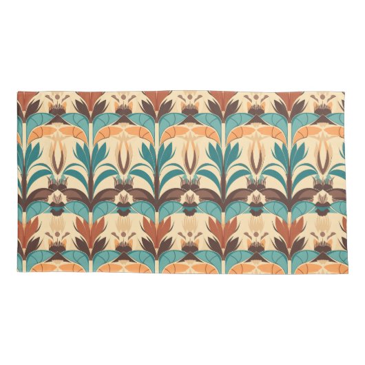 Midden-eeuwse moderne Boho Kussensloop (Achterkant-Links)