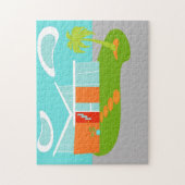 Midden-eeuwse moderne Cartoon Legpuzzel (Verticaal)