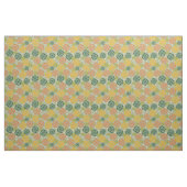 Midden-eeuwse moderne Citrus Slices Green Stof (Fat Quarter)