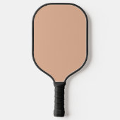 Midden-eeuwse moderne effen zoete perzik kleur pickleball paddle (Achterkant)