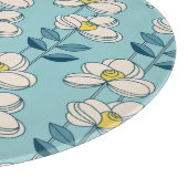 Midden-eeuwse moderne Floral Leaf Pattern Snijplank (Hoek)