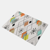 Midden-eeuwse moderne, gefilterde diamanten deurmat (Schuin)