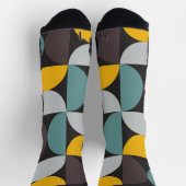 Midden-Eeuwse Moderne Gouden Maan Horizon Sokken (Top)