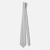 Midden-eeuwse moderne grijze Argyle Necktie Stropdas (Voorkant)