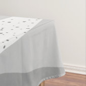 Midden-eeuwse moderne grijze argyle-tablet tafelkleed (Voorbeeld)