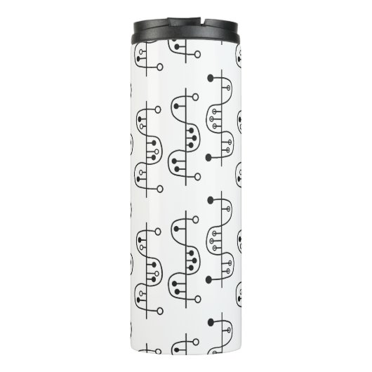 Midden-eeuwse moderne helix thermosbeker (Achterkant)