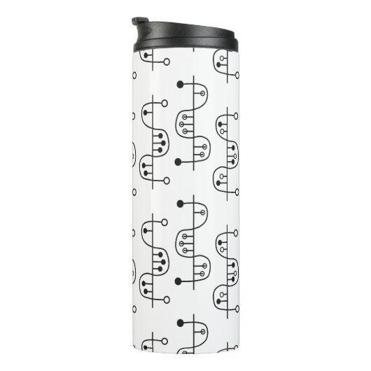 Midden-eeuwse moderne helix thermosbeker (Geroteerd rechts)