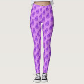 Midden-eeuwse moderne katten, orchidee en Paarse Leggings (Voorkant)