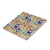 Midden-eeuwse moderne keramische Tegel Tegeltje (Zijkant)