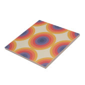 Midden-eeuwse moderne keramische Tegel Tegeltje (Zijkant)