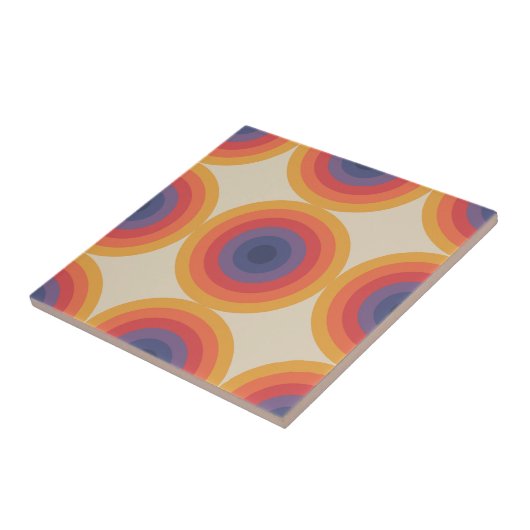 Midden-eeuwse moderne keramische Tegel Tegeltje (Zijkant)