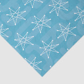 Midden-eeuwse moderne Kerstmis atomaire MCM MOD st Tissuepapier (Detail)