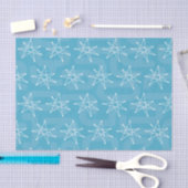 Midden-eeuwse moderne Kerstmis atomaire MCM MOD st Tissuepapier (Craft)