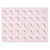 Midden-eeuwse moderne kerstrendiersnoeren tafelkleed (Voorkant (Horizontaal))