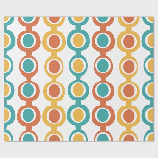 Midden-eeuwse moderne keten cadeaupapier (Vlak)