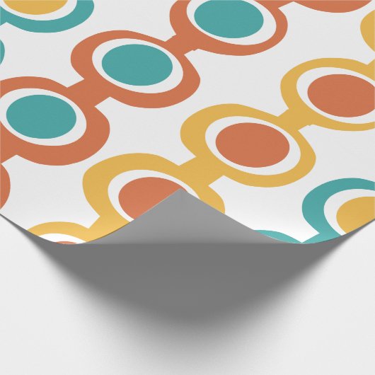 Midden-eeuwse moderne keten cadeaupapier (Hoek)