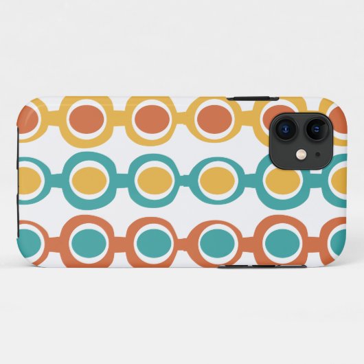 Midden-eeuwse moderne keten Case-Mate iPhone case (Achterkant (horizontaal))