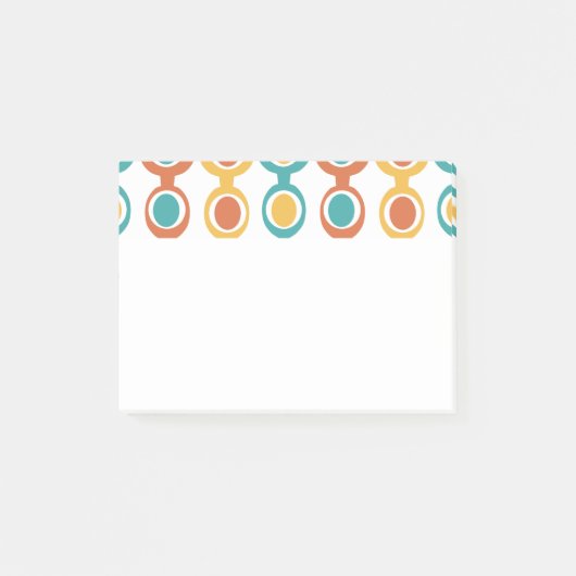 Midden-eeuwse moderne keten post-it® notes (Voorkant)
