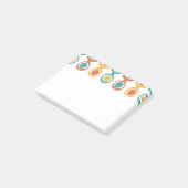 Midden-eeuwse moderne keten post-it® notes (Schuin)