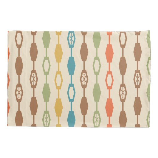 Midden-eeuwse moderne ketens veelkleurige Kussensl Kussensloop (Achterkant)