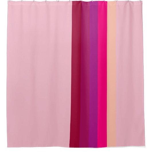 Midden-eeuwse moderne kleuren douchegordijn (Voorkant)