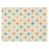 Midden-eeuwse moderne kleurrijke atoomuitbarsting tafelkleed (Voorkant (Horizontaal))