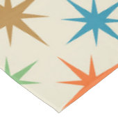 Midden-eeuwse moderne kleurrijke atoomuitbarsting tafelkleed (Gekanteld)