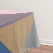 Midden-eeuwse moderne kleurrijke driehoeken tafelkleed (Voorbeeld)