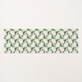 Midden-eeuwse moderne palm-oasis yogamat (Achterkant (horizontaal))